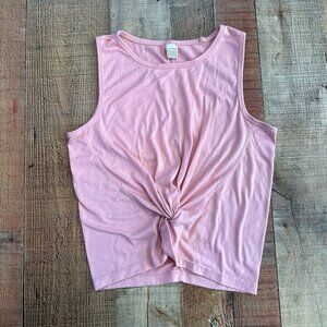 Yogalicious active tank top pink size xs